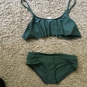 Free people ruffled bikini